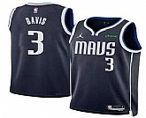 Men's Dallas Mavericks #3 Anthony Davis Navy 2025 Statement Edition Stitched Jersey Dzhi,baseball caps,new era cap wholesale,wholesale hats